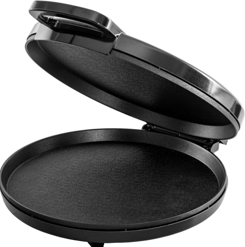 COURANT Countertop Pizza Maker 12 inch Pizzas Machine, Newly improved Cool-touch Handle Non-Stick plates Pizza oven & Calzone Maker, Electric Oven for Home or School, 12” Indoor Grill/Griddle, Black - Image 5